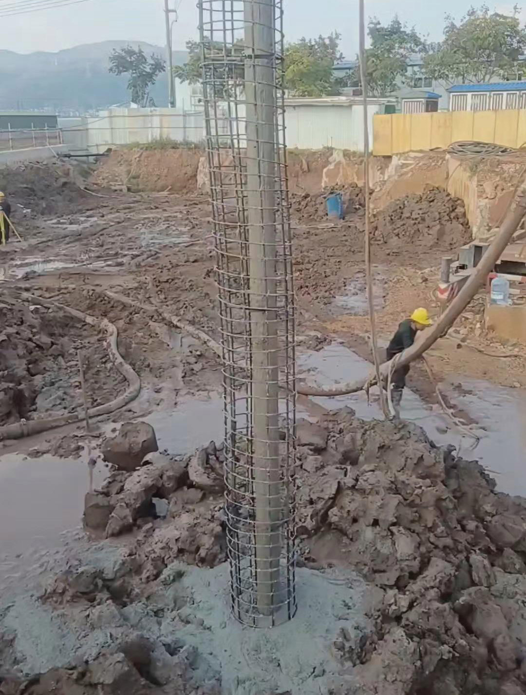 承德鹰手营子矿区长螺旋钻孔压灌桩